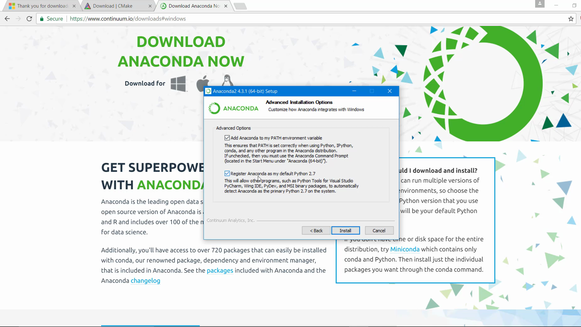 Download anaconda mac